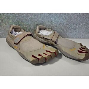 Vibram FiveFingers KMD Sport Men Barefoot Training Tan Shoes M4423 Sz 46 12-12.5